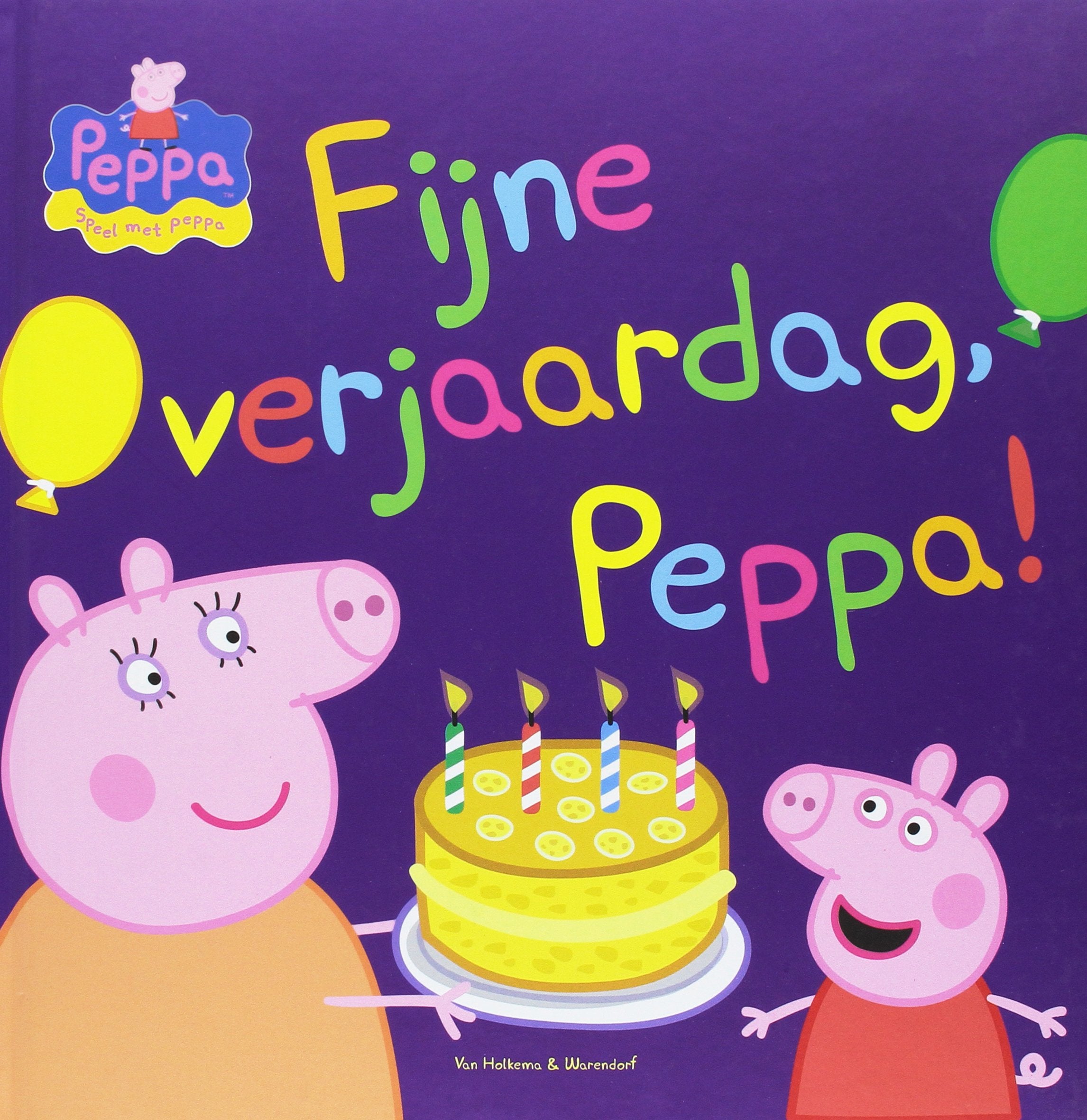 Fijne verjaardag, Peppa! book