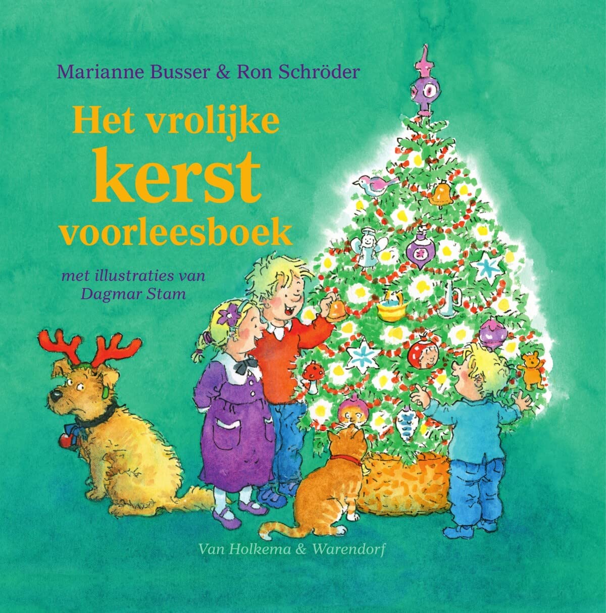Het vrolijke kerst voorleesboek book