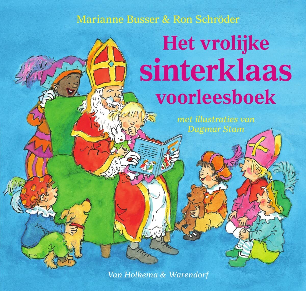Het vrolijke sinterklaas voorleesboek book