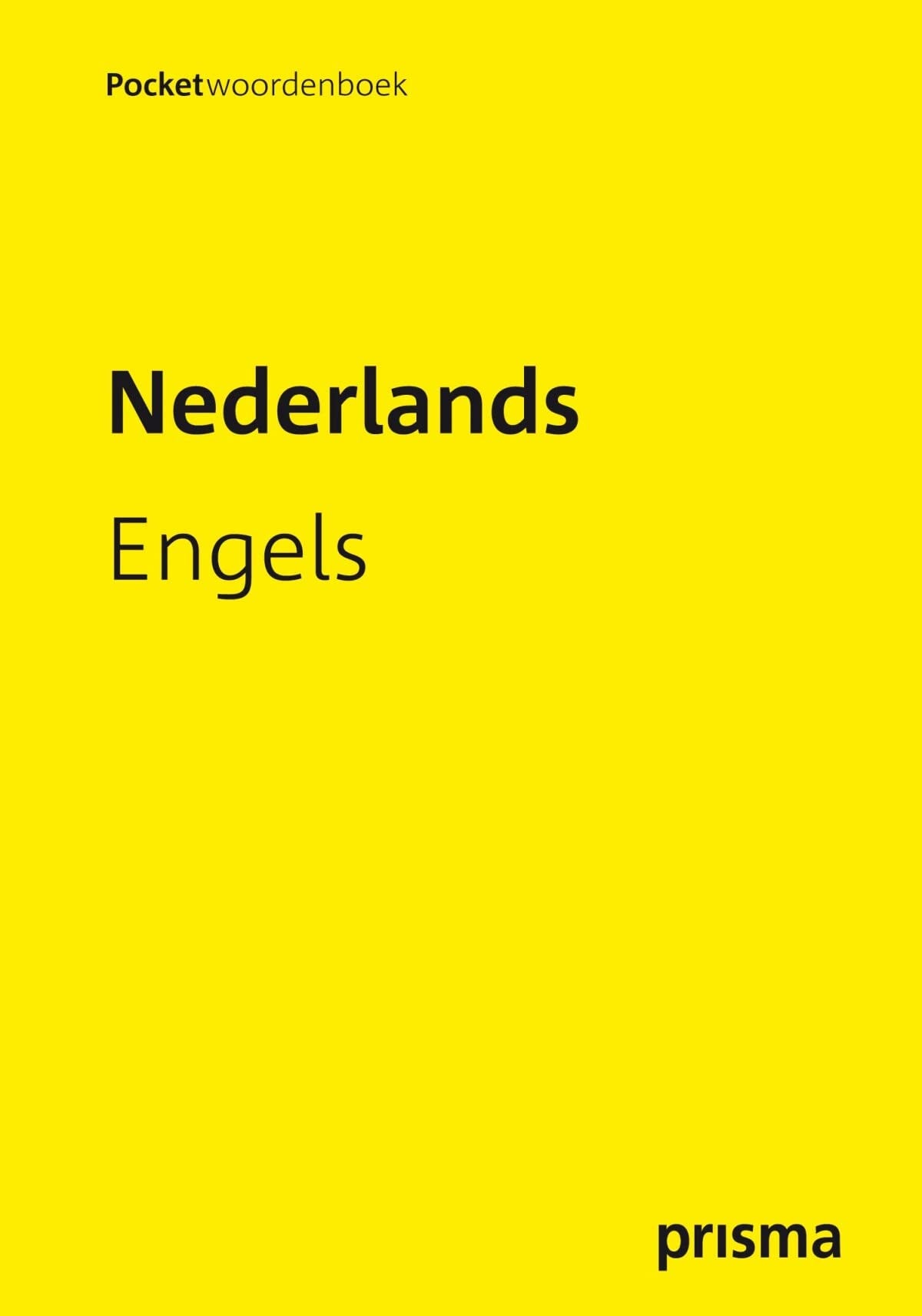 Prisma pocketwoordenboek Nederlands-Engels book