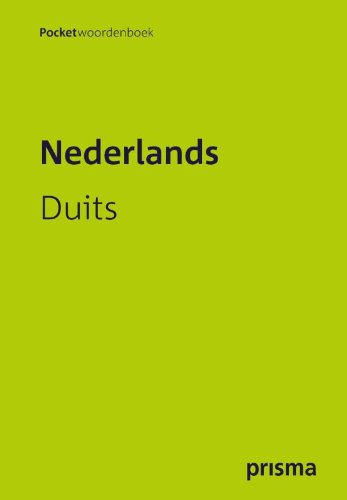 Prisma pocketwoordenboek Nederlands-Duits Foreign Languages ​​& Dictionaries