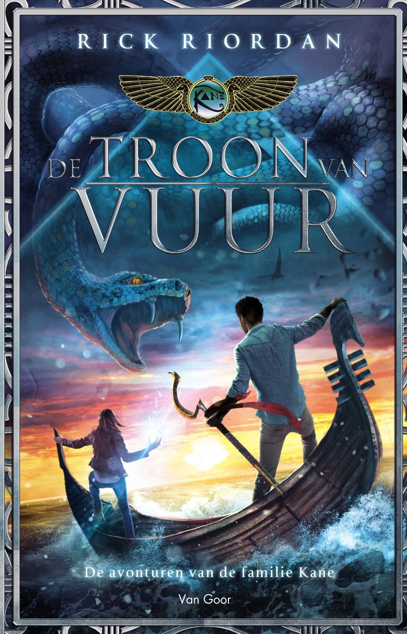 De troon van vuur (De avonturen van de familie Kane, 2) Fiction