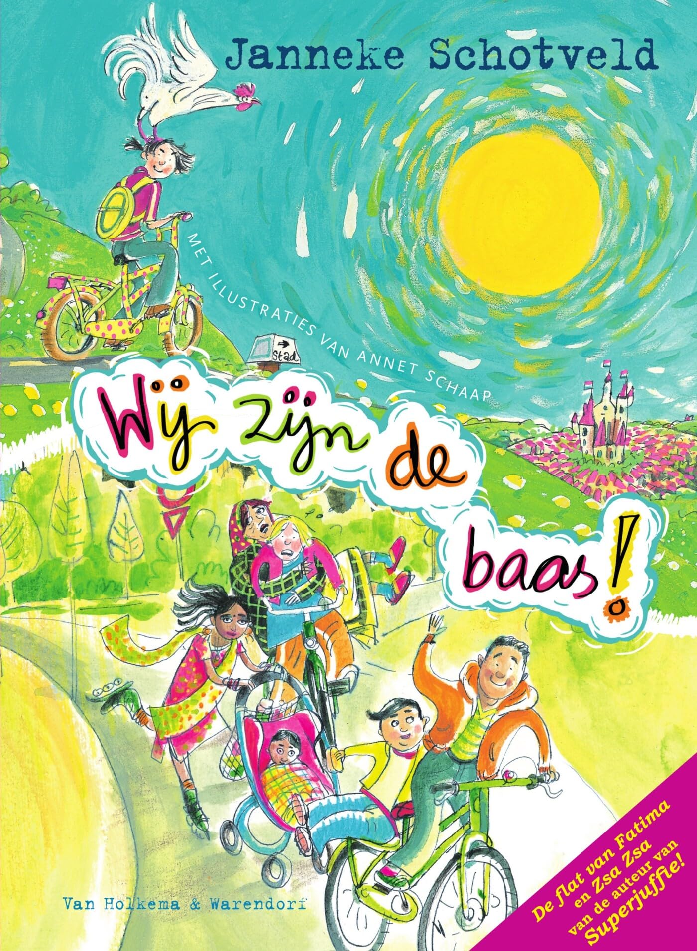Wij zijn de baas! Bundel De flat van Fatima en Zsa Zsa book