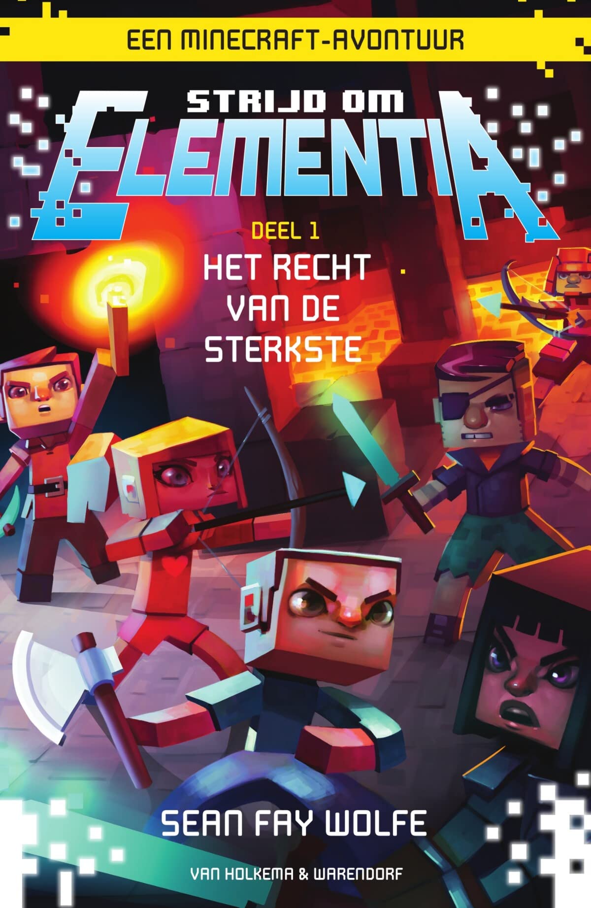 Het recht van de sterkste: en minecraft-avontuur book