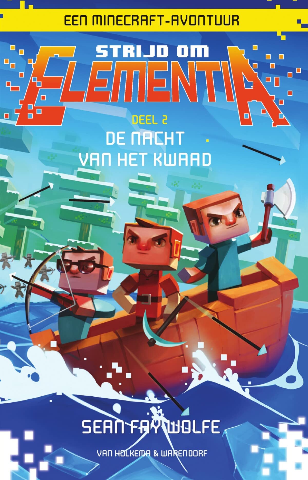 Nacht van het kwaad: een minecraft-avontuur book