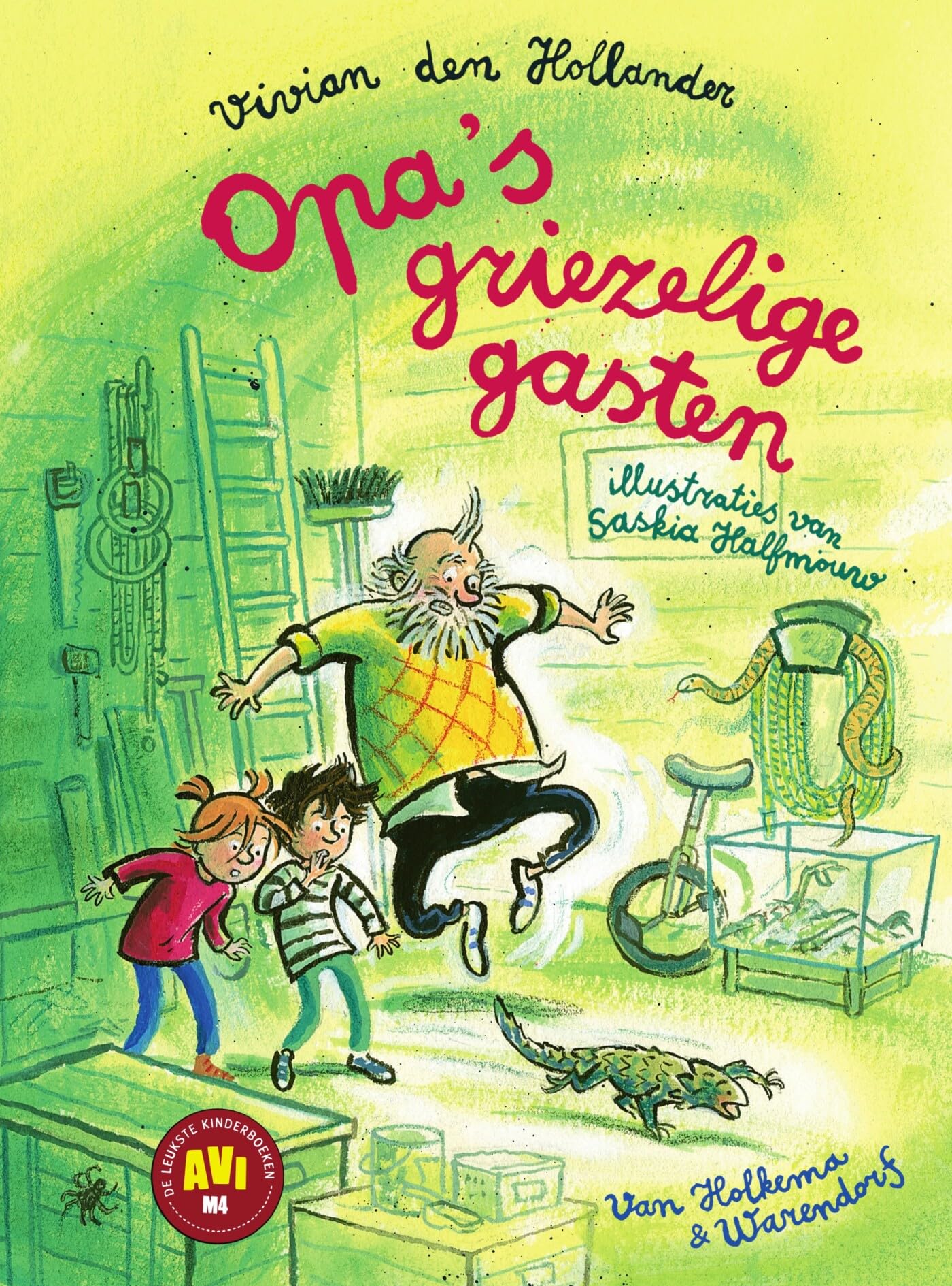 Opa's griezelige gasten book