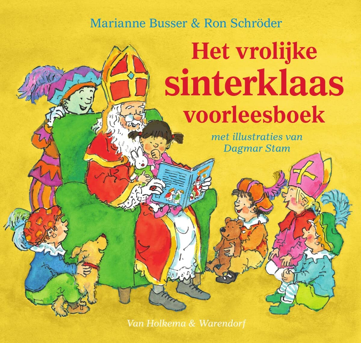 Het vrolijke sinterklaasvoorleesboek book