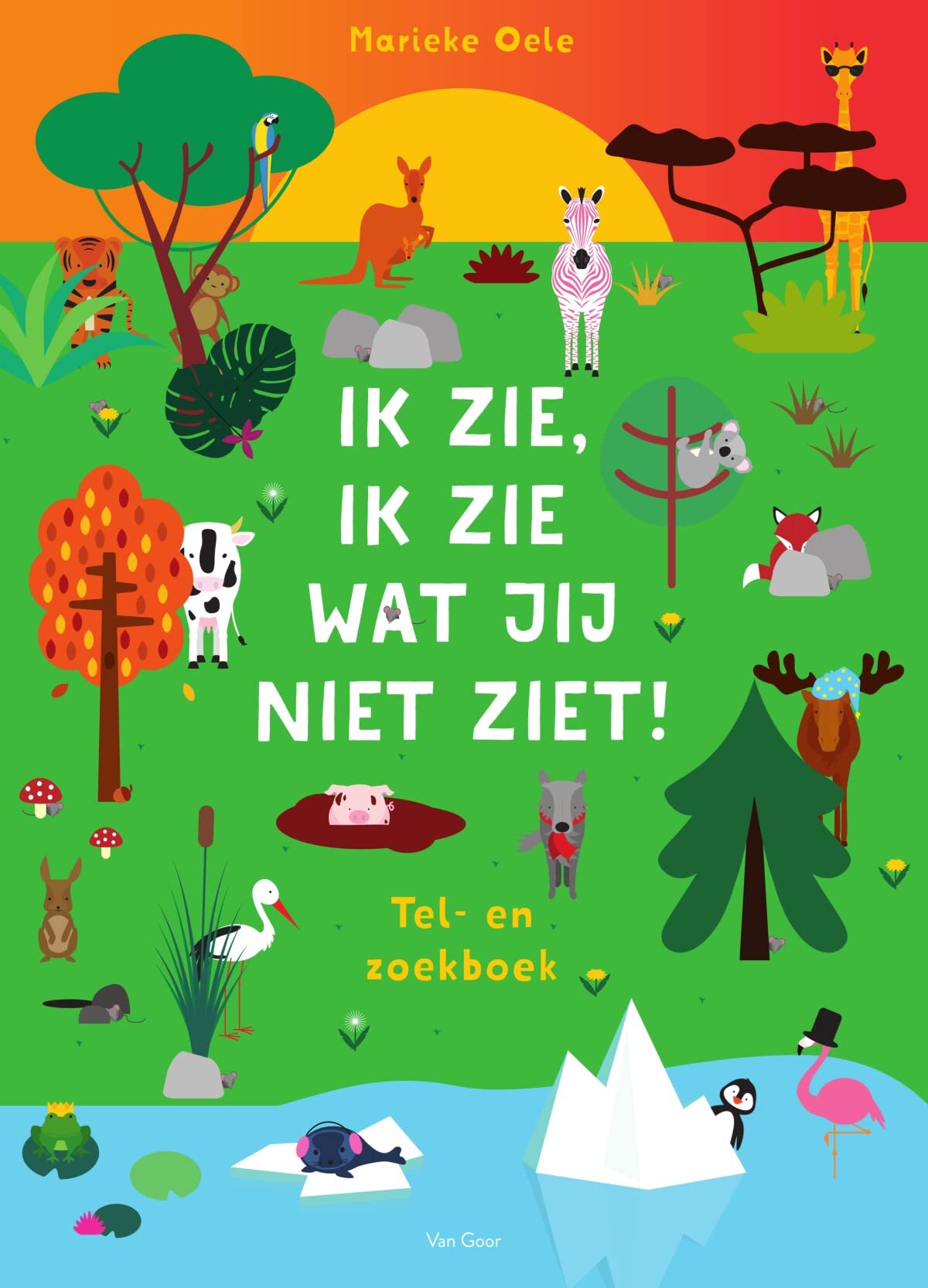 Ik zie, ik zie wat jij niet ziet!: Tel- en zoekboek book