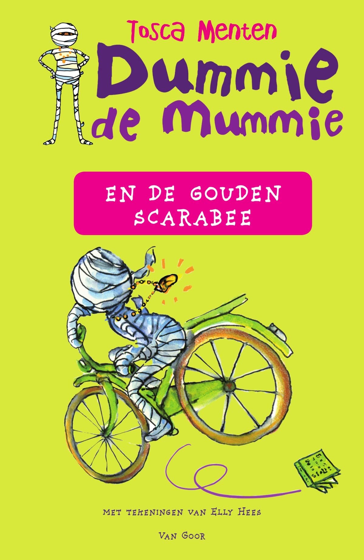 Dummie de mummie en de gouden scarabee book