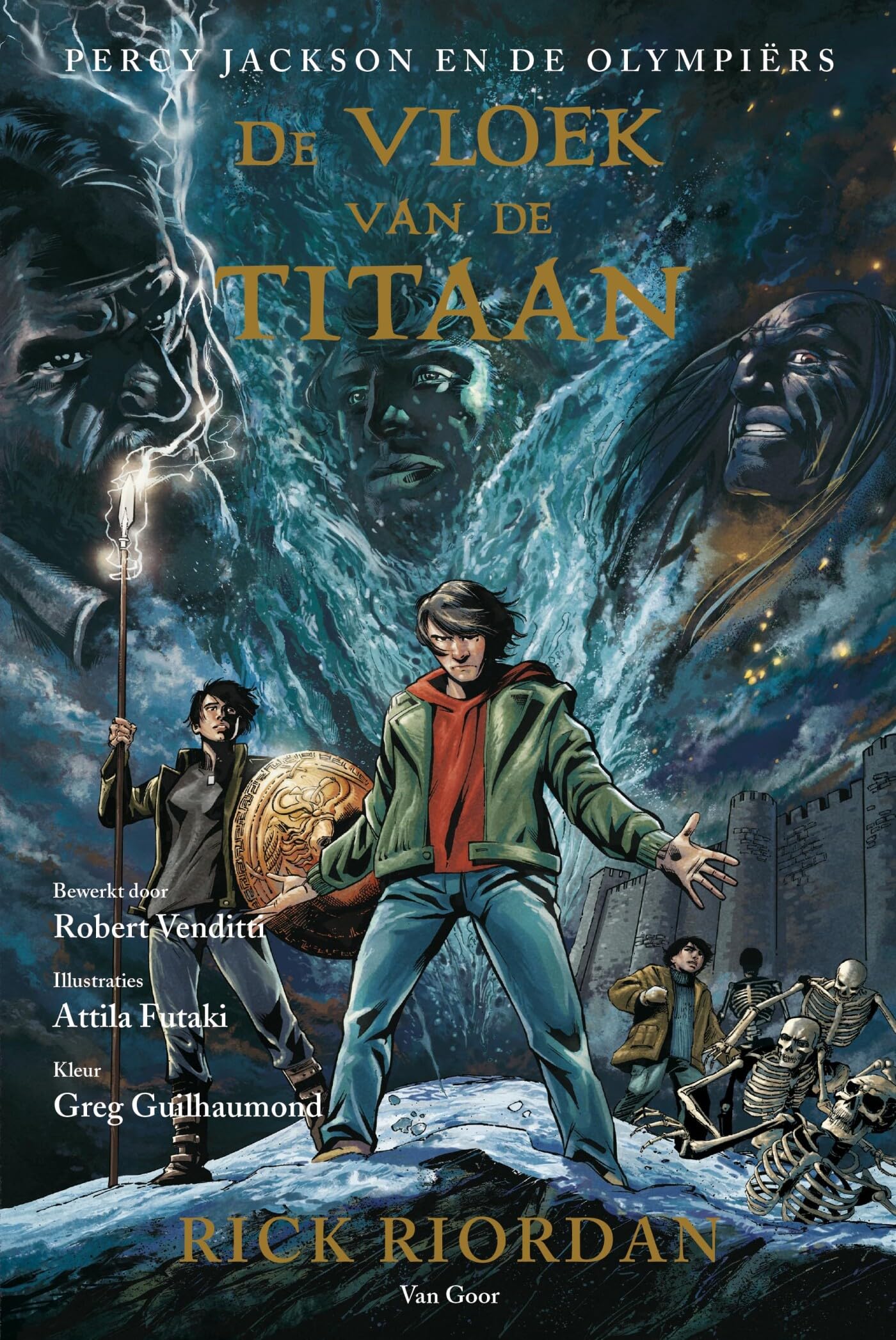 De vloek van de Titaan: graphic novel (Percy Jackson en de Olympiërs, 3) Manga