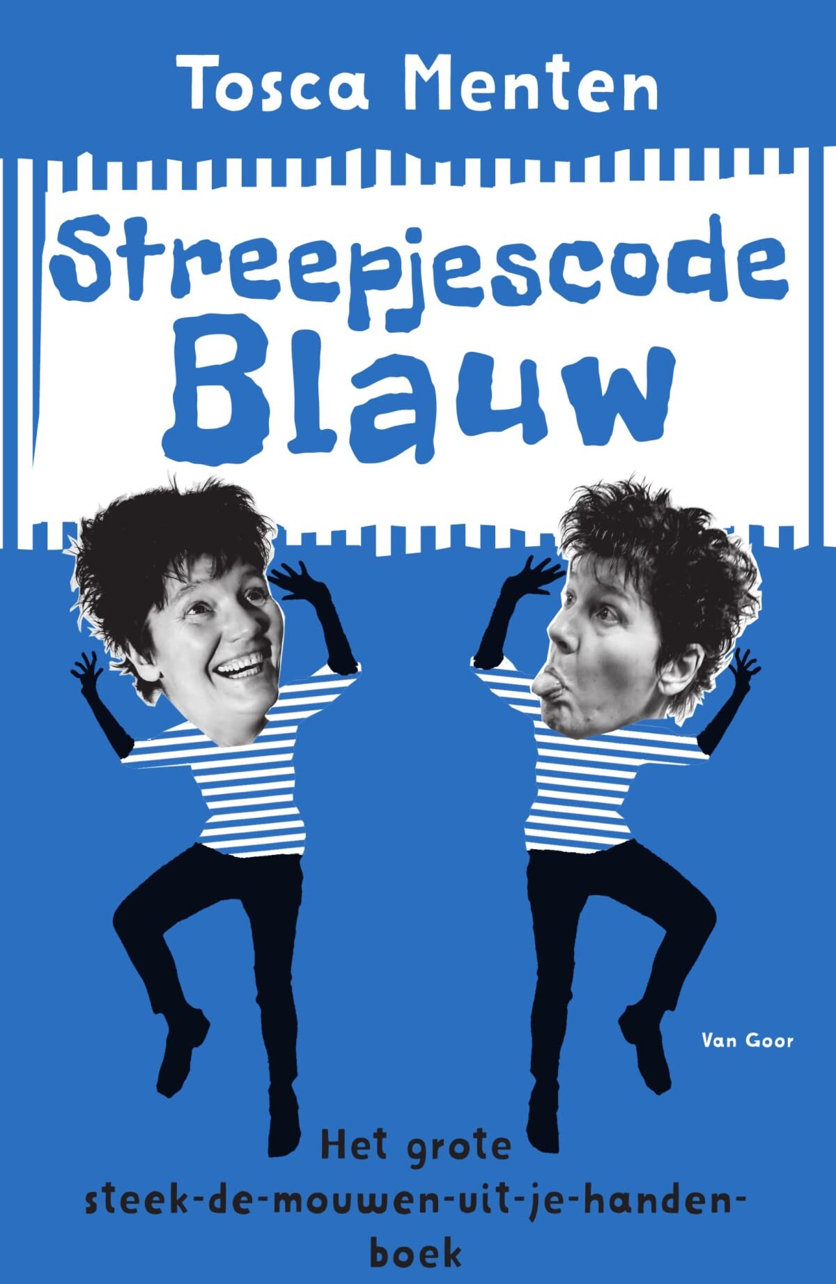 Streepjescode blauw: Het grote steek-je-mouwen-uit-je-handen-boek Tiptoi & Games