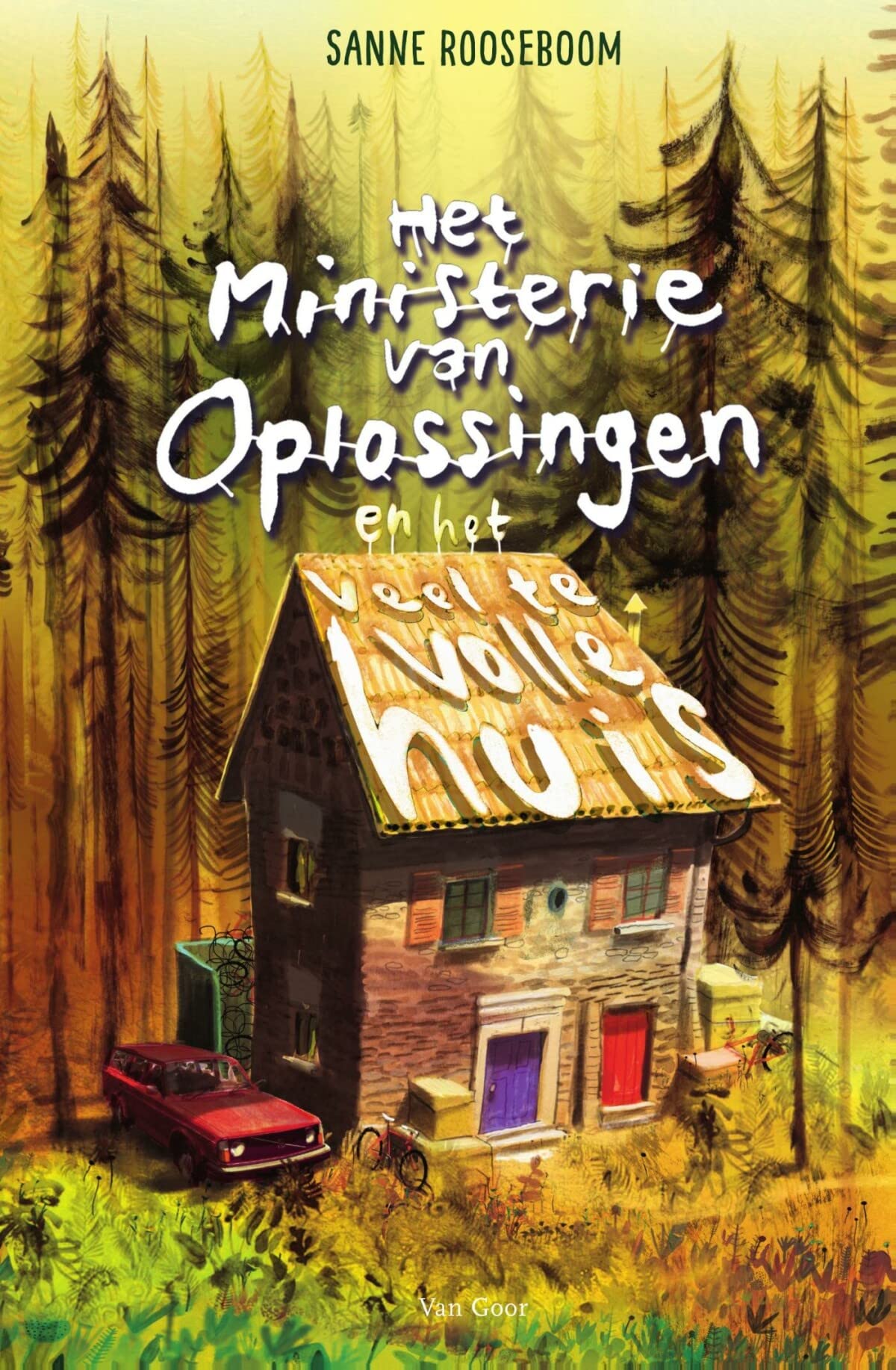 Het Ministerie van Oplossingen en het veel te volle huis book