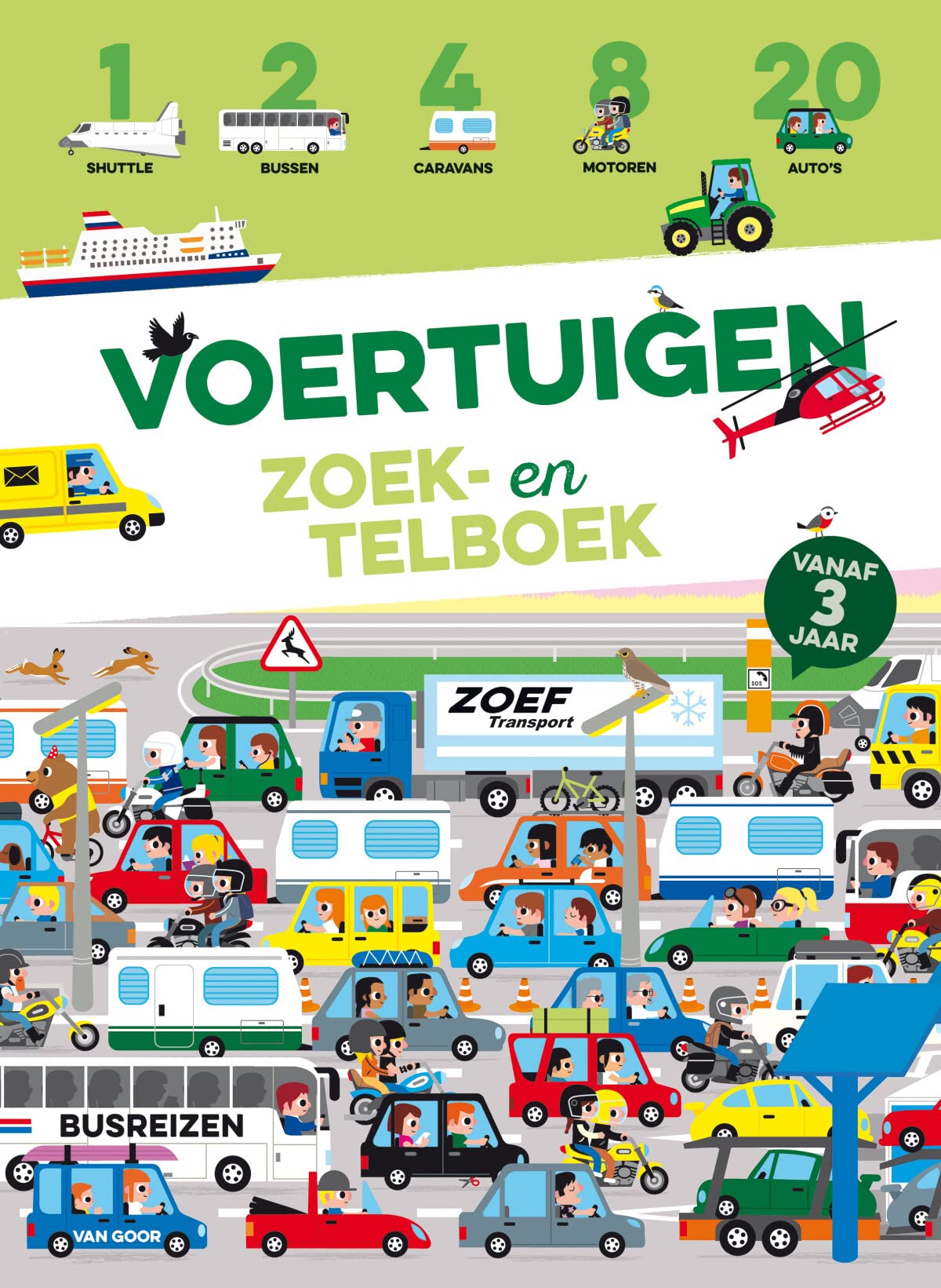 Voertuigen zoek- en telboek book