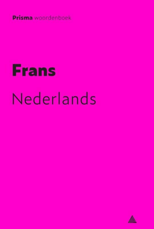 Prisma pocketwoordenboek Frans-Nederlands FLUO roz book