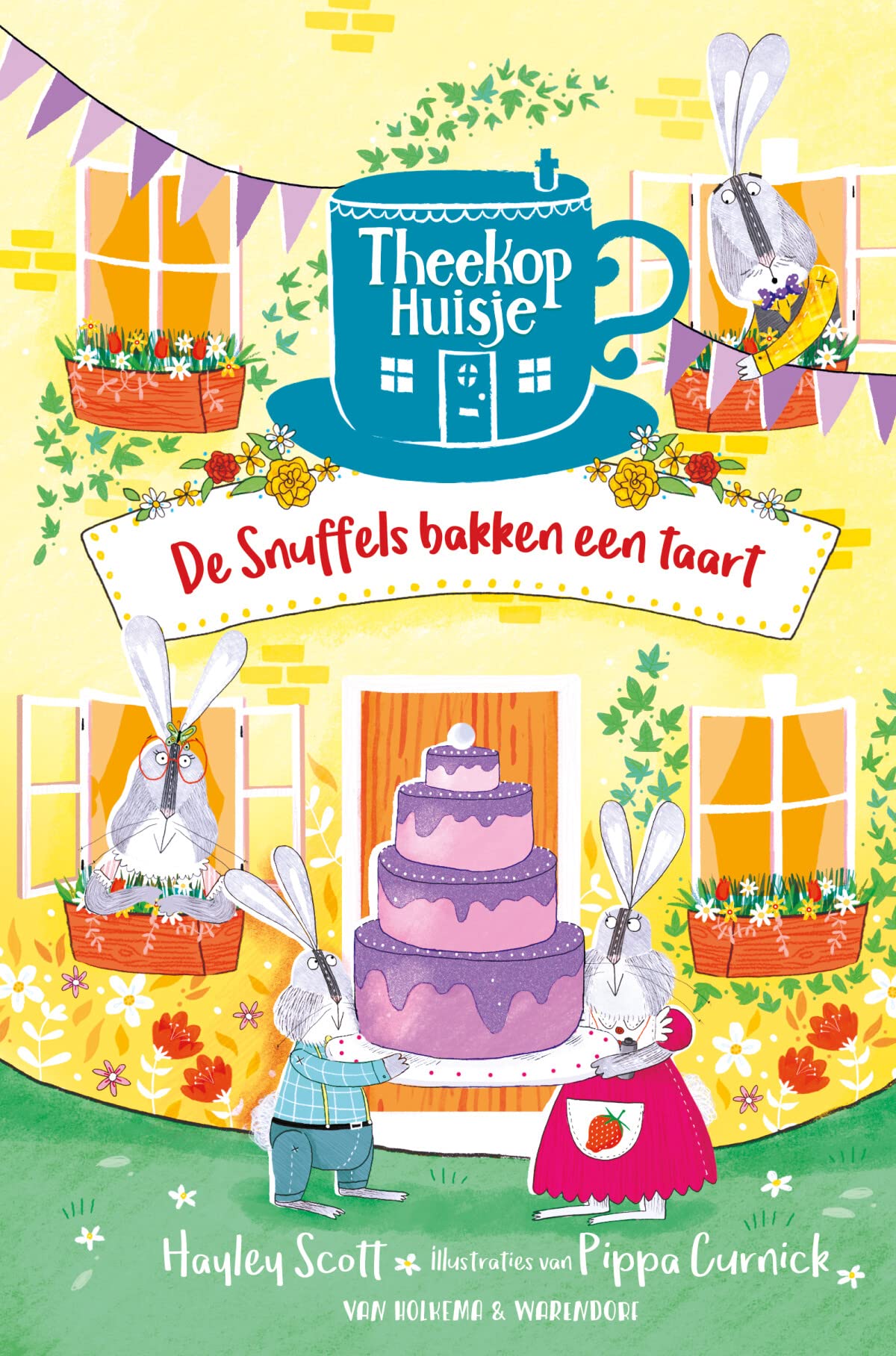 De Snuffels bakken een taart book