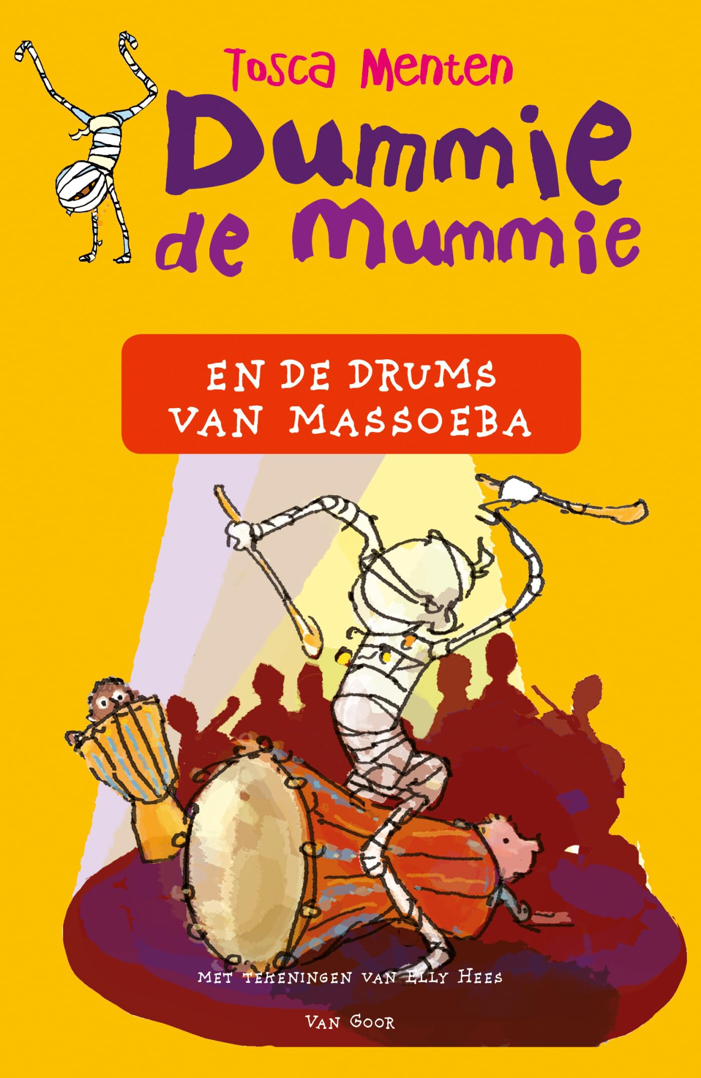 Dummie de mummie en de drums van Massoeba book