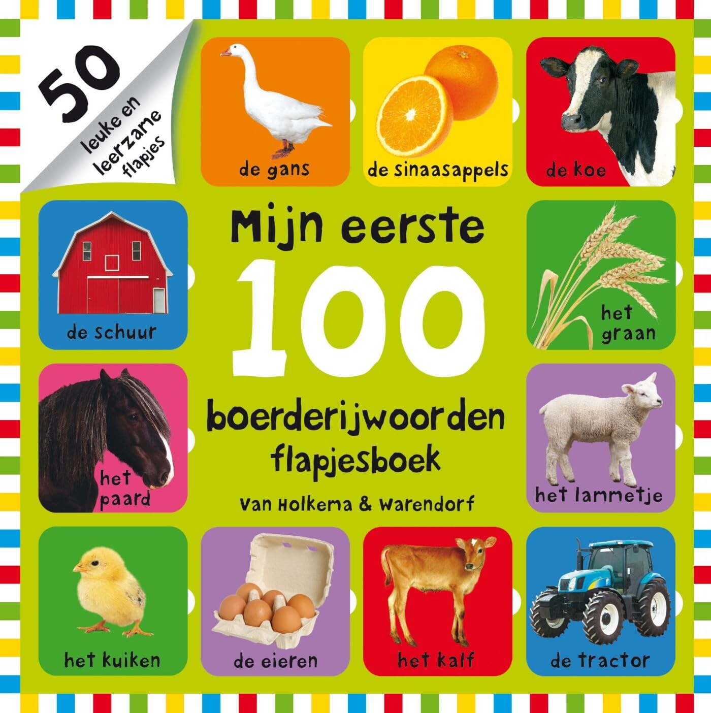 Mijn eerste 100 boerderijwoorden: flapjesboek Books