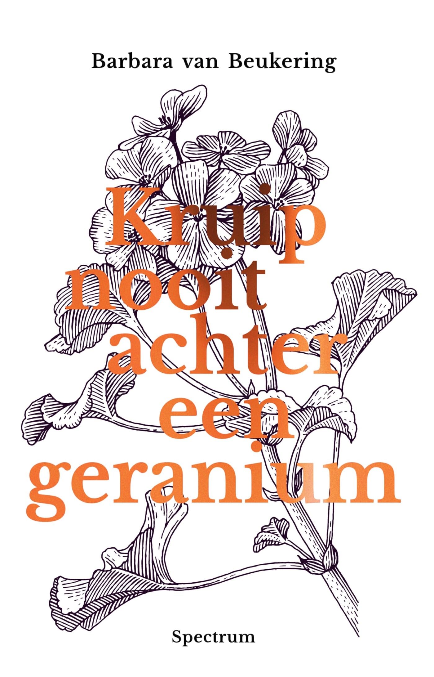 Kruip nooit achter een geranium: Met anekdotes en adviezen van Hedy d'Ancona, Neelie Kroes, Ans Markus, Nelleke Noordervliet, Gerdi V Books