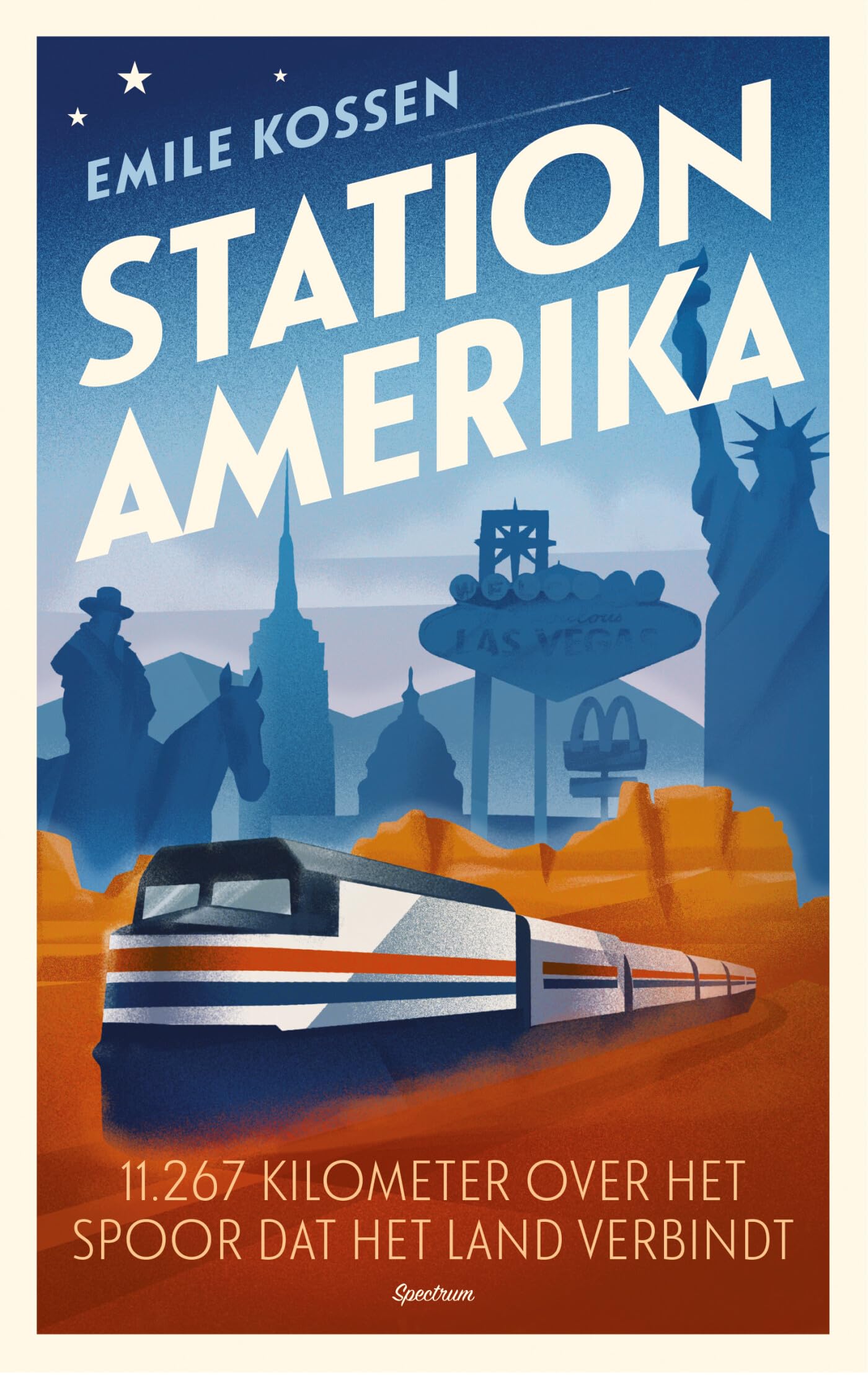 Station Amerika: 11.267 kilometer over het spoor dat het land verbindt book