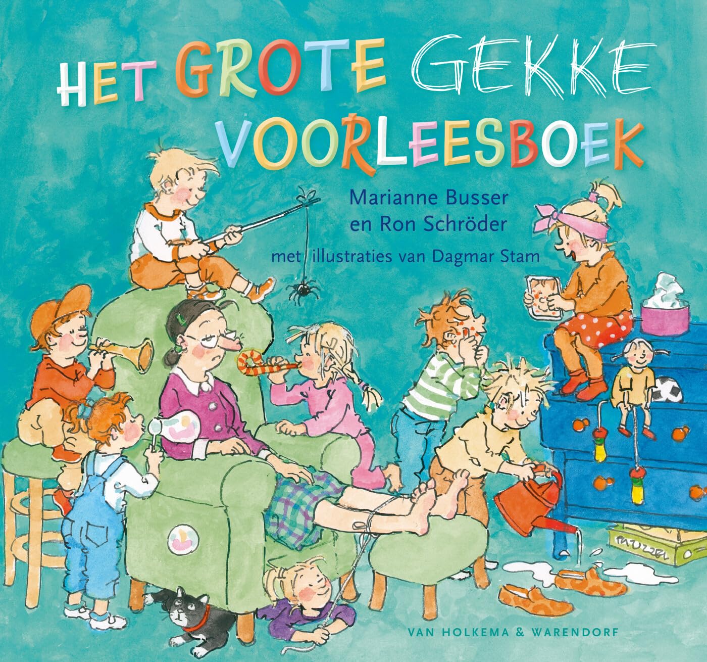 Het grote gekke voorleesboek book