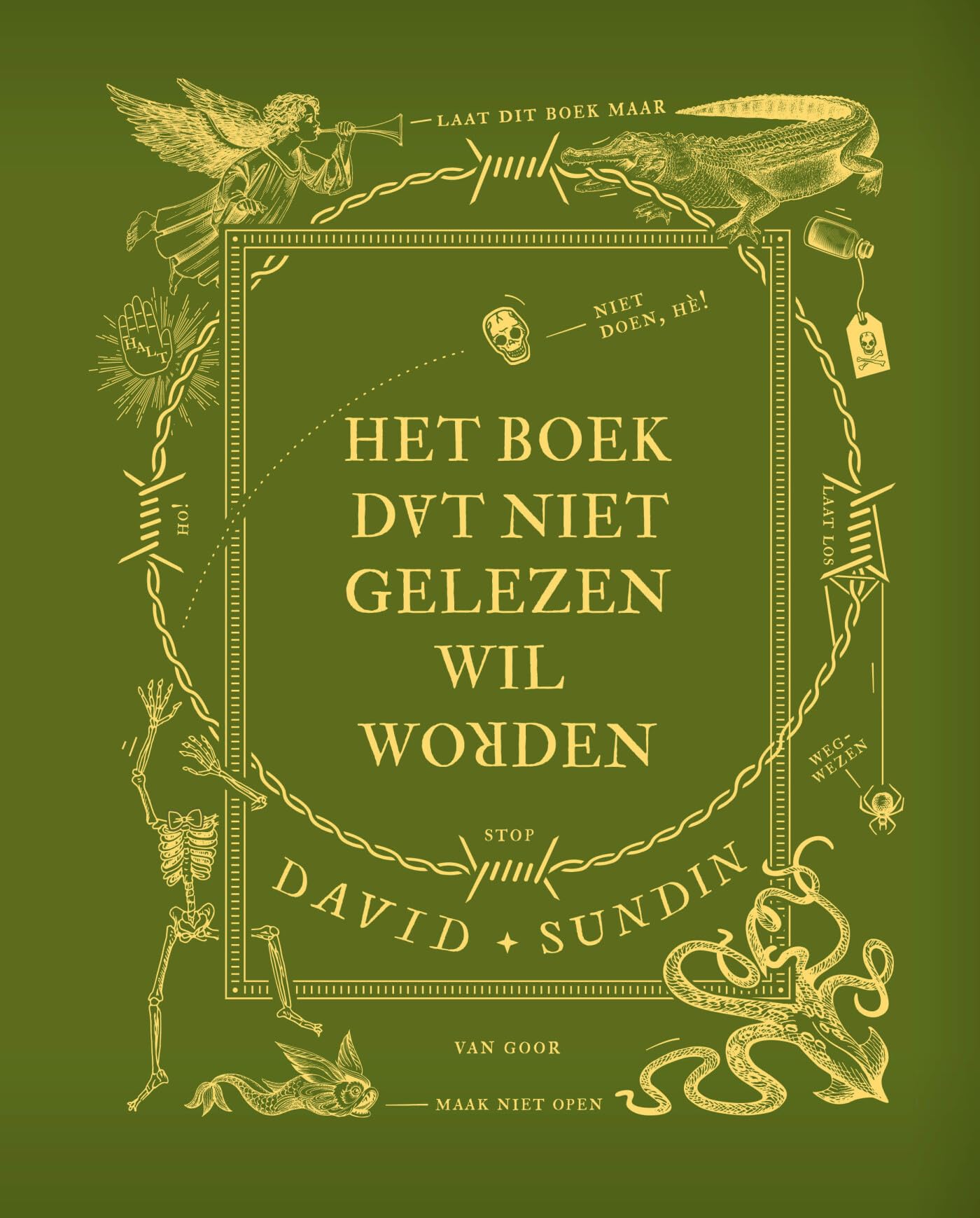 Het boek dat niet gelezen wil worden Novels & Short Stories
