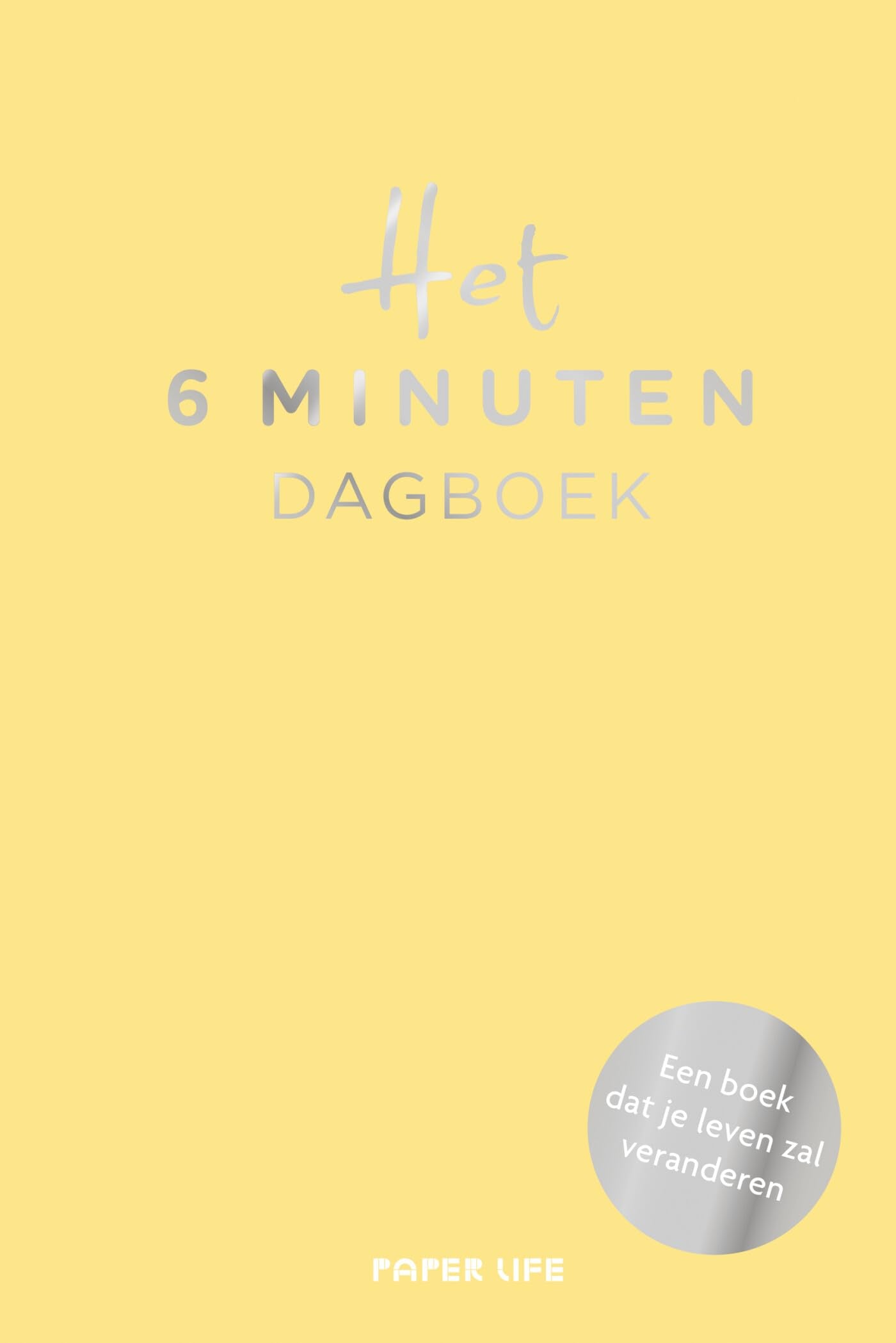 Het 6 minuten dagboek - gele editie: Een boek dat je leven zal veranderen Hobbies & Crafts