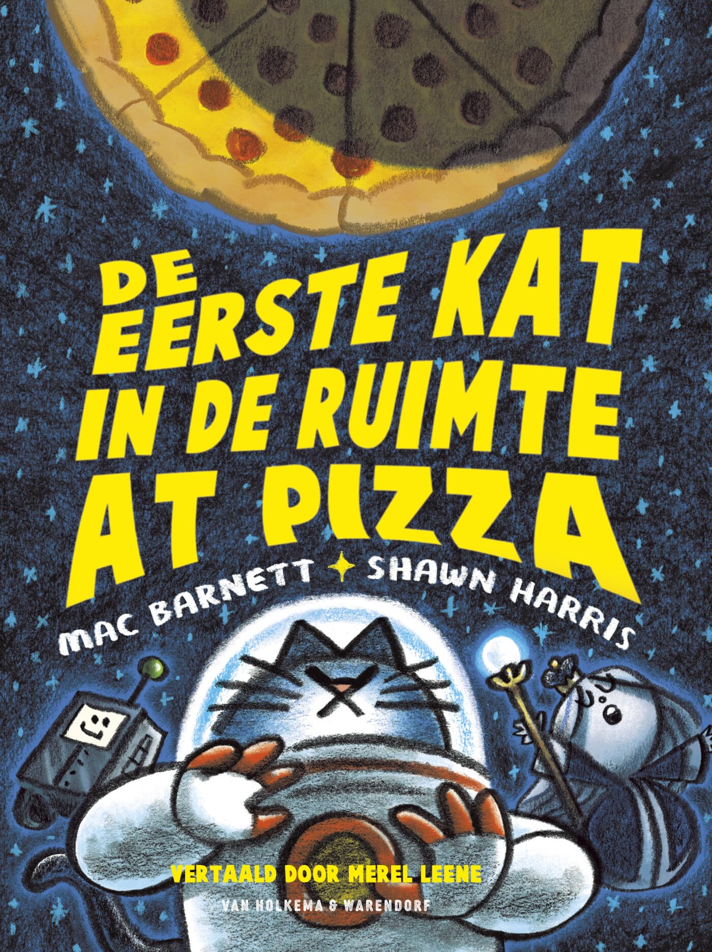 De eerste kat in de ruimte at pizza (De eerste kat in de ruimte, 1) Manga