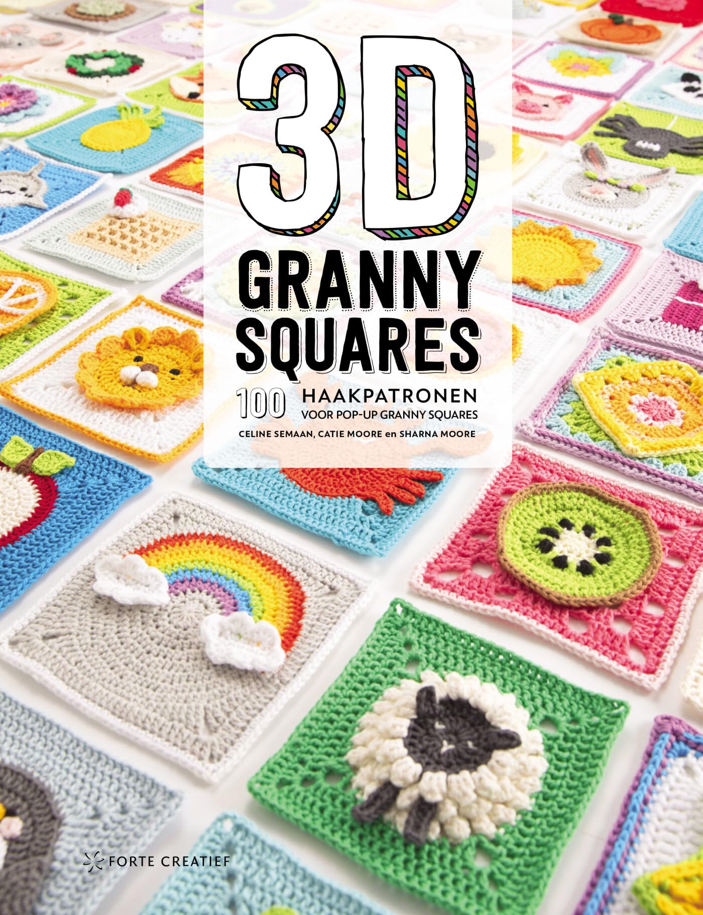 3D granny squares: 100 haakpatronen voor pop-up granny squares book
