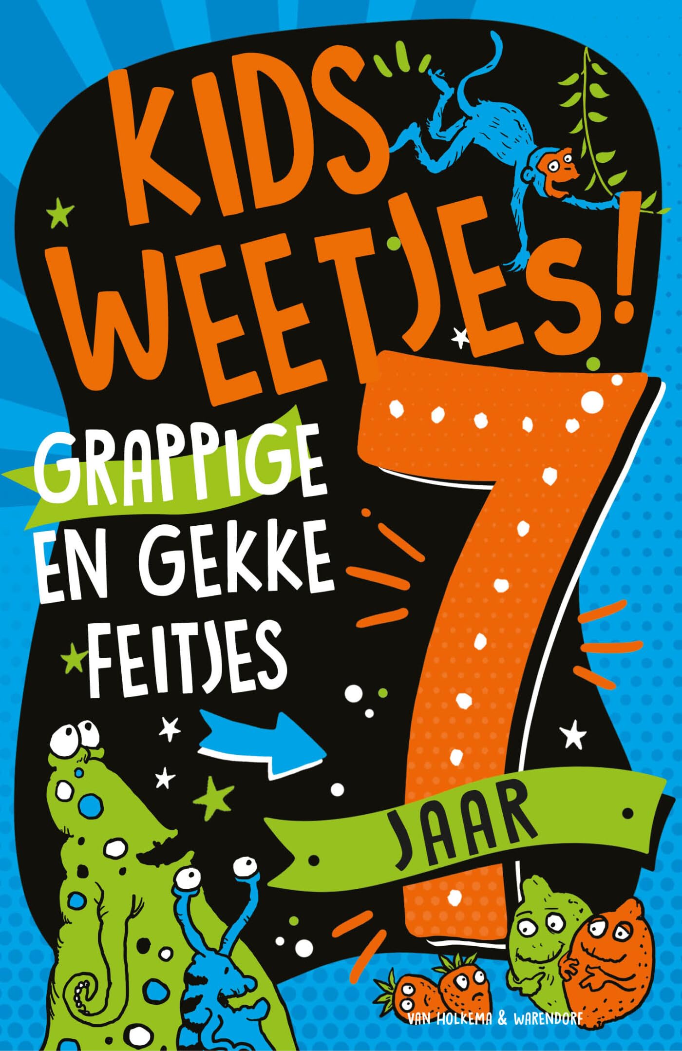 Kidsweetjes! 7 jaar: grappige en gekke feitjes book