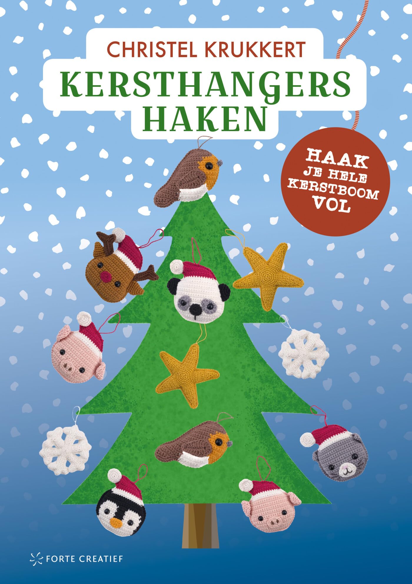 Kersthangers haken: haak je hele kerstboom vol book