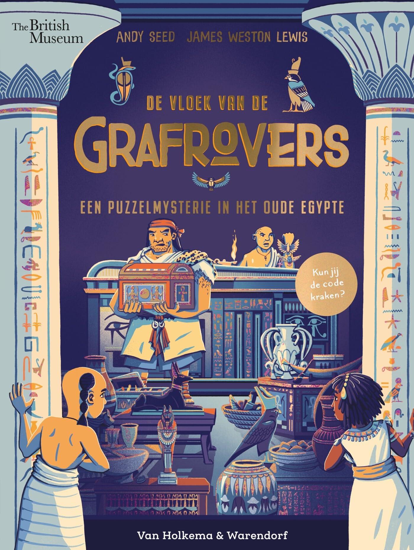 De vloek van de grafrovers: een puzzelmysterie in het oude Egypte book