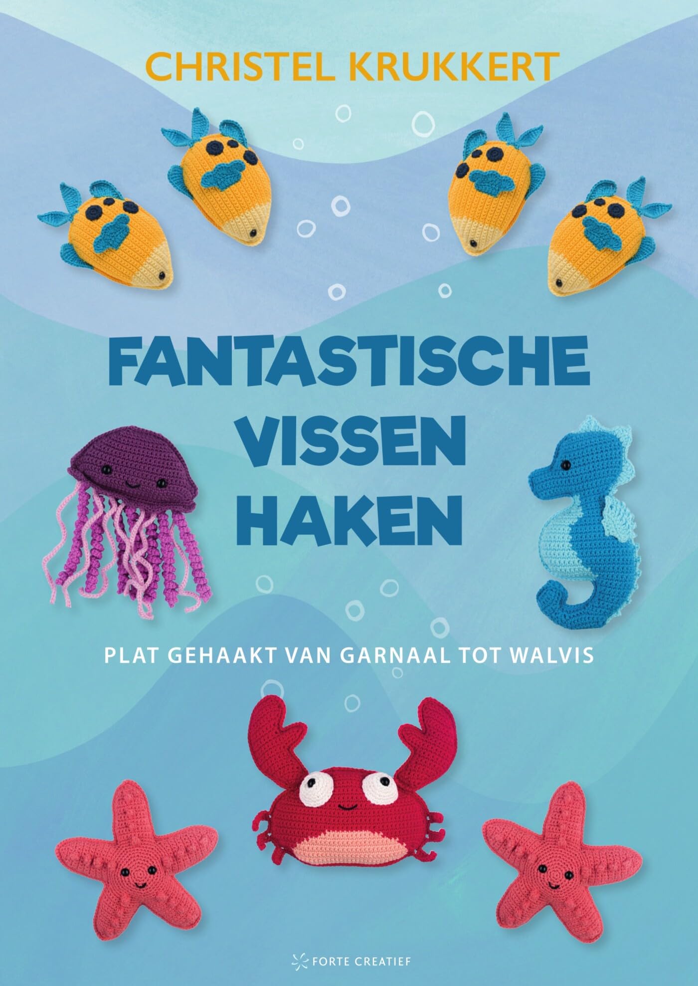 Fantastische vissen haken: platgehaakt van garnaal tot walvis Mathematics