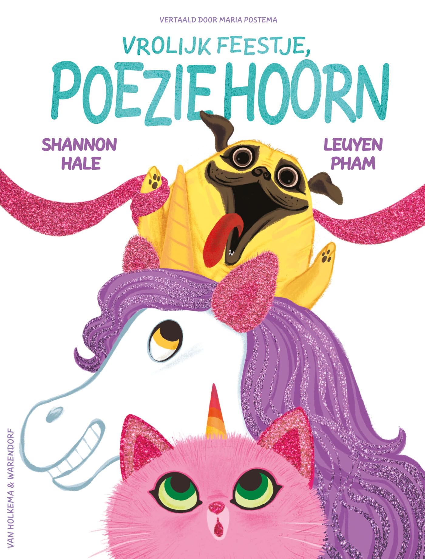 Vrolijk feestje Poeziehoorn book