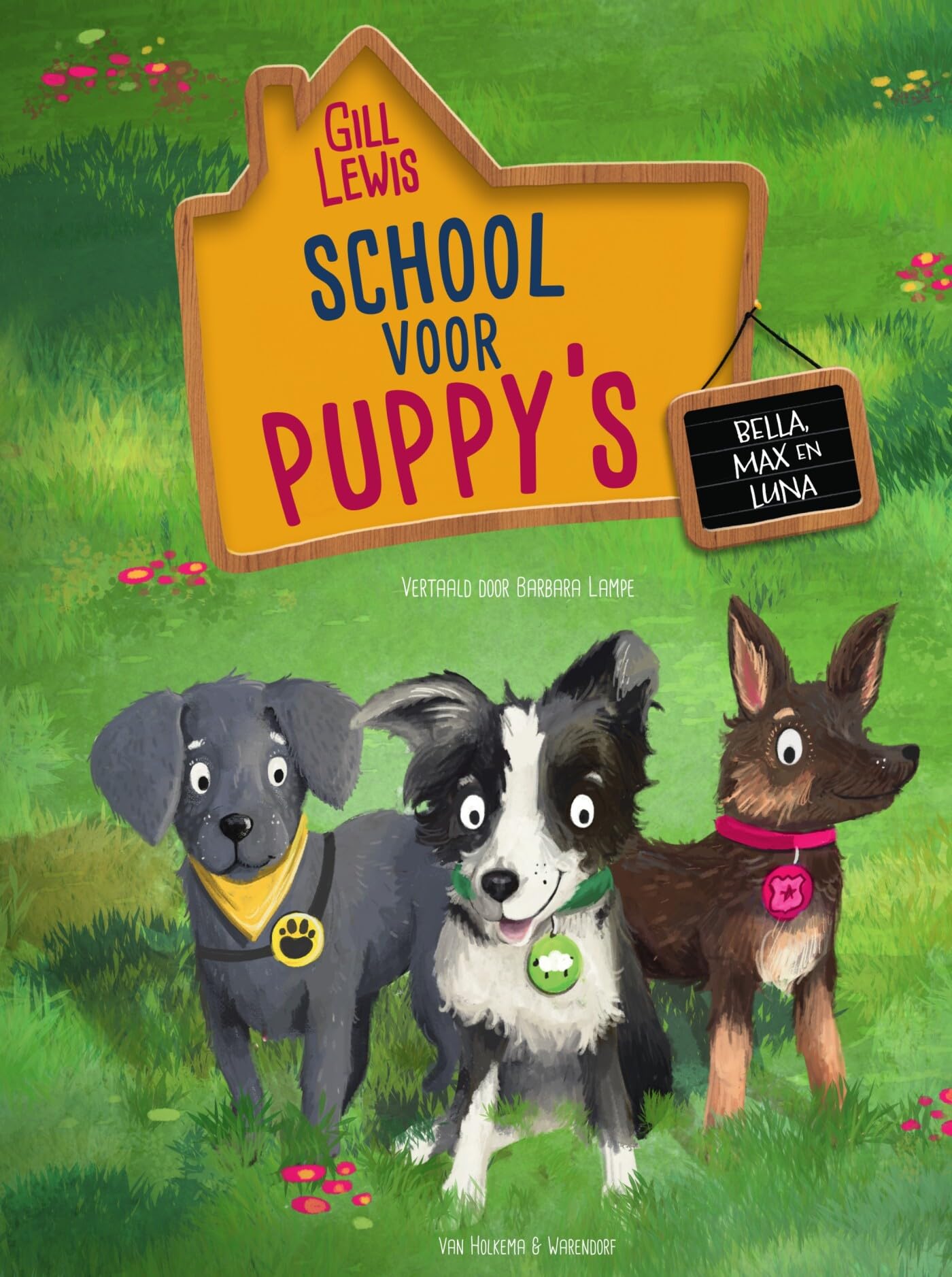 School voor puppy's: Bella, Max en Luna book