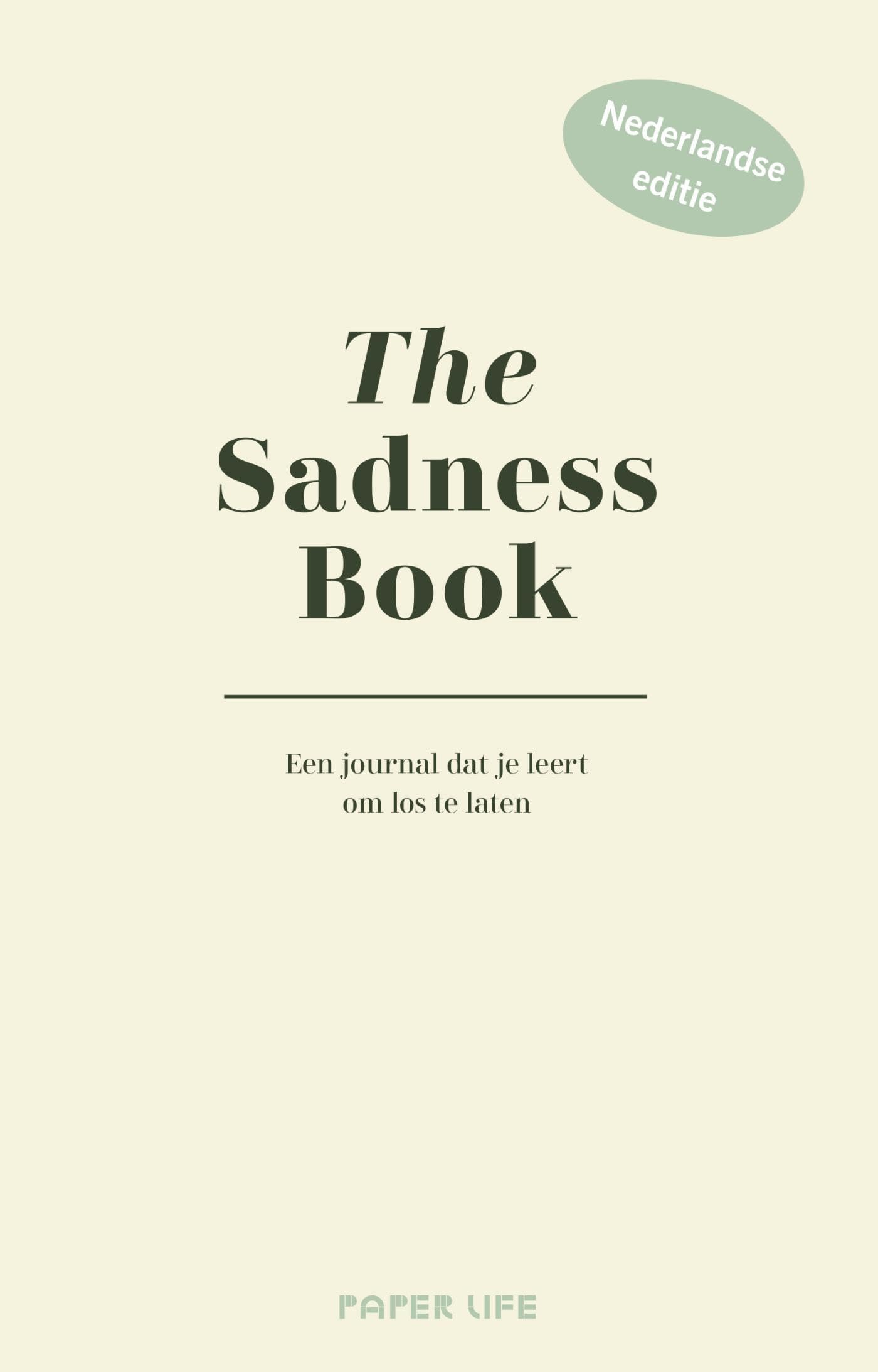 The Sadness Book: Een journal dat je leert om los te laten book