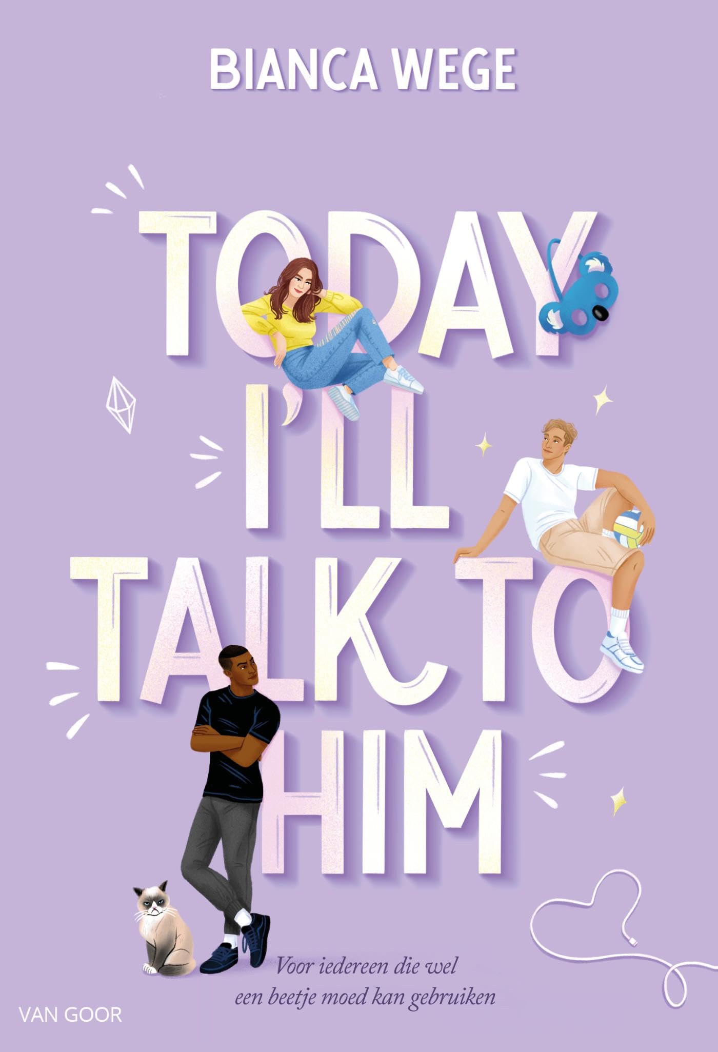 Today I'll talk to him: Voor iedereen die wel een beetje moed kan gebruiken Contemporary literature