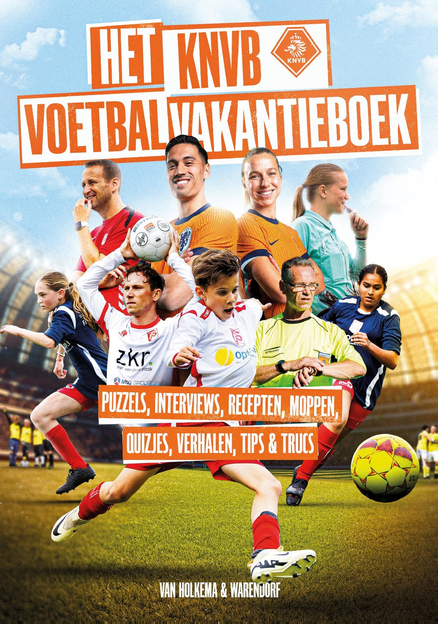 Het KNVB voetbal vakantieboek Leisure & Fun