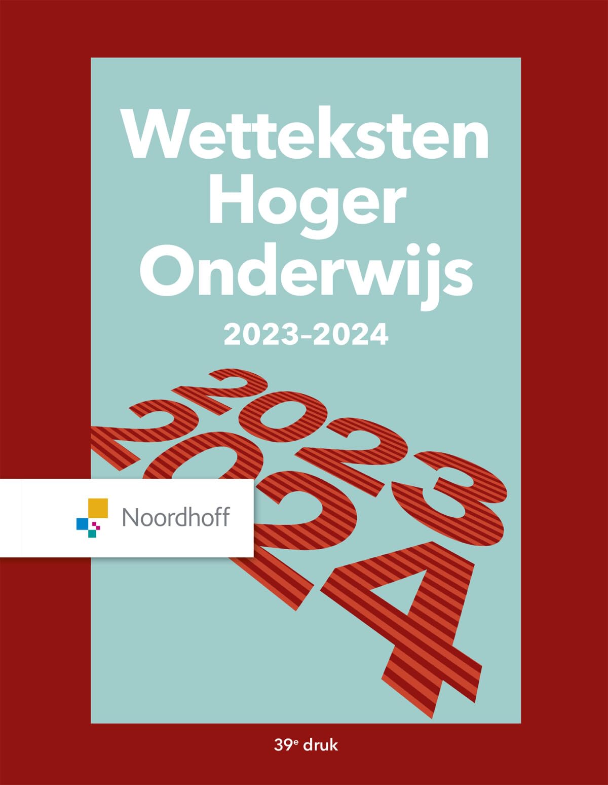 Wetteksten Hoger Onderwijs 2023-2024 book