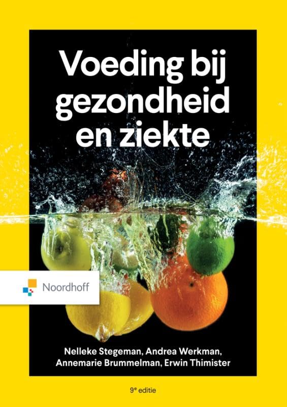 Voeding bij gezondheid en ziekte book