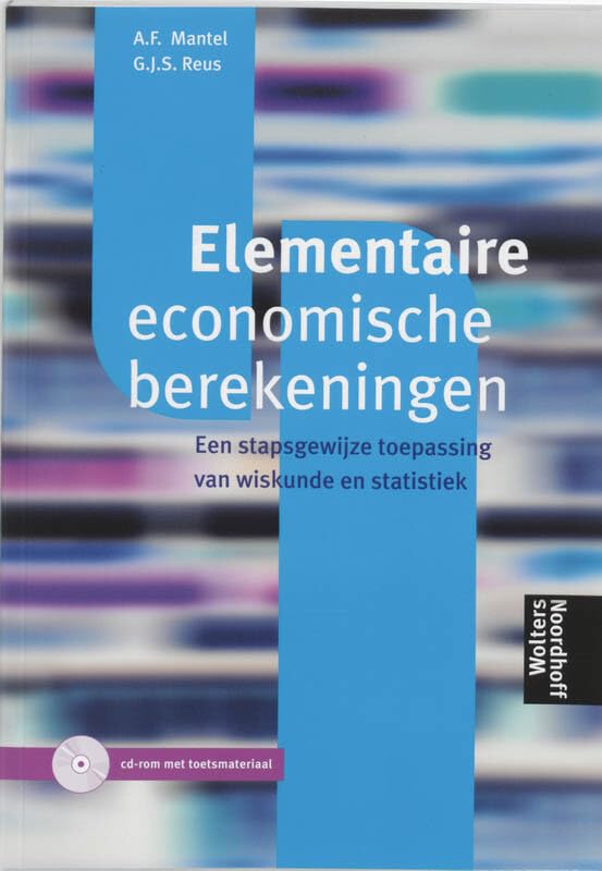 Elementaire economische berekeningen Books