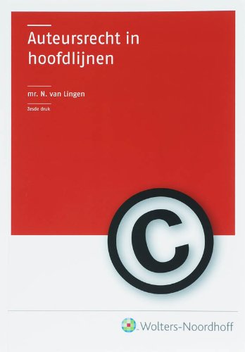 Auteursrecht in hoofdlijnen book