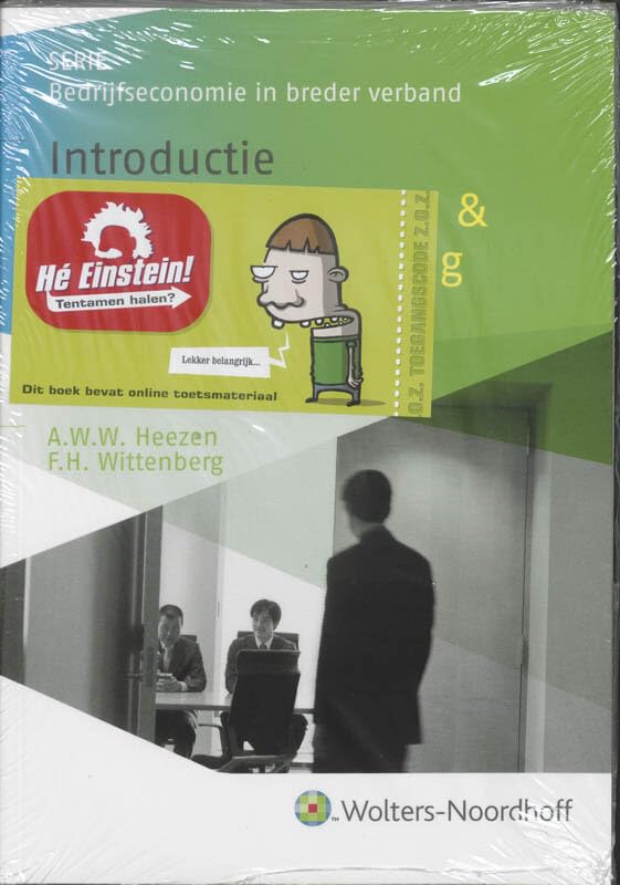Introductie ondernemingsplan en financiele besturing (Bedrijfseconomie in breder verband) Business, Finance & Career
