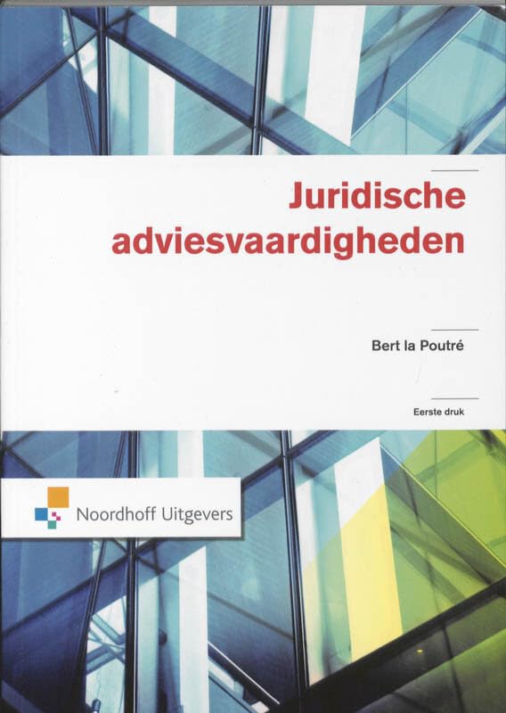 Juridische adviesvaardigheden book