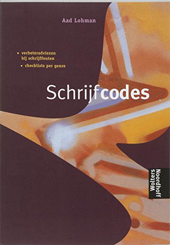 Schrijfcodes: verbeteradviezen bij de meest gemaakte schrijffouten Checklists bij de meest voorkomende tekstsoorten Non-fiction