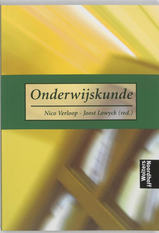 Onderwijskunde: een kennisbasis voor professionals book
