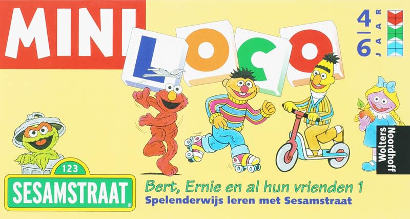 Sesamstraat Bert Ernie en al hun vrienden 1 (Miniloco: 4-6 jaar) Books