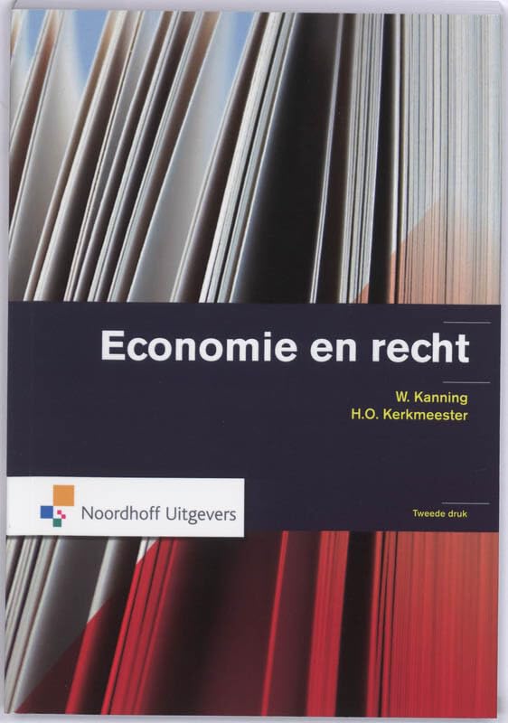 Economie en recht book