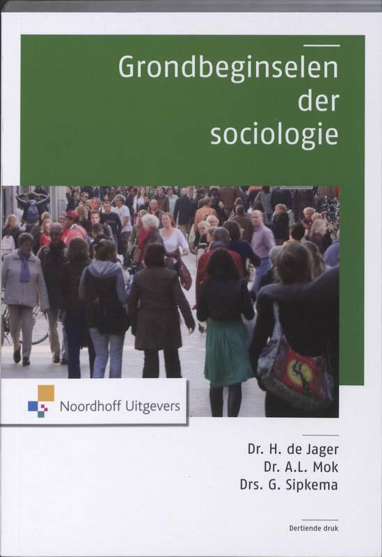 Grondbeginselen der sociologie - EDITIE 2009 book