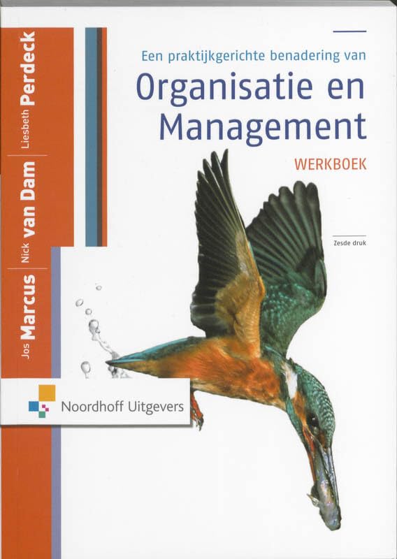 Een praktijkgerichte benadering van Organisatie en Management werkboek Non-fiction
