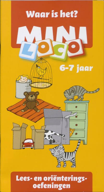Mini Loco Waar is het ? - Lees- en oriëntatie oefeningen book